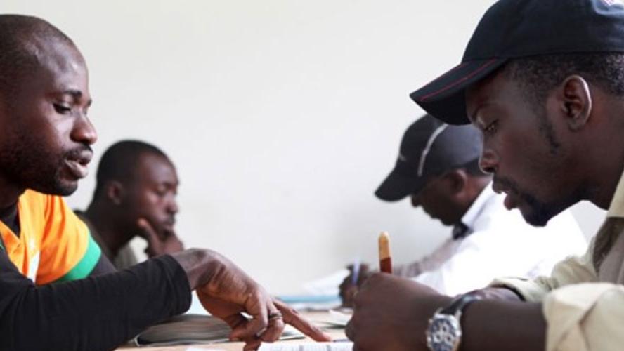 A conduct report in progress