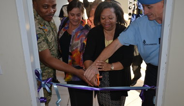 Inauguration des locaux de la cohabitation : renforcer la collaboration entre les policiers internationaux et les agents de la PNH