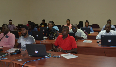 14 policiers de la Police judiciaire ont suivi une formation pour renforcer les capacités en termes d'analyse et d'enquête. © UNPOL Comlan Flavien Dovonou / UN / MINUJUSTH, 2018