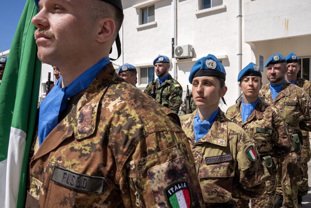 A group of peacekeepers. -