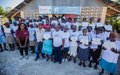 Port-de-Paix : la MINUJUSTH soutient un projet pour réduire l’insécurité alimentaire et sociale à Mahotière